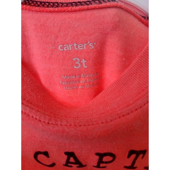 Carter's Toddler T-Shirt/Bright pink- Size 3T - Picture 3 of 3